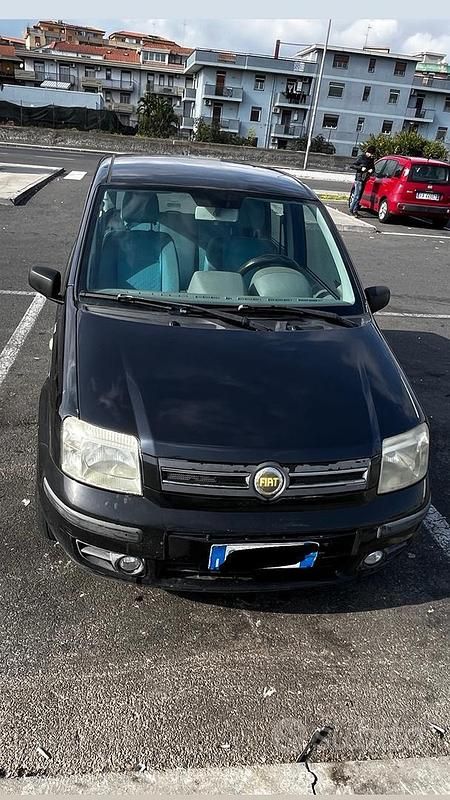 Usata Fiat Panda 2003 Nero Utilitaria