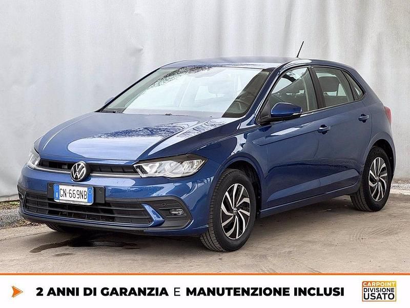 Usata VW Polo Life 95 CV (69 kW) 2023 Blu Utilitaria