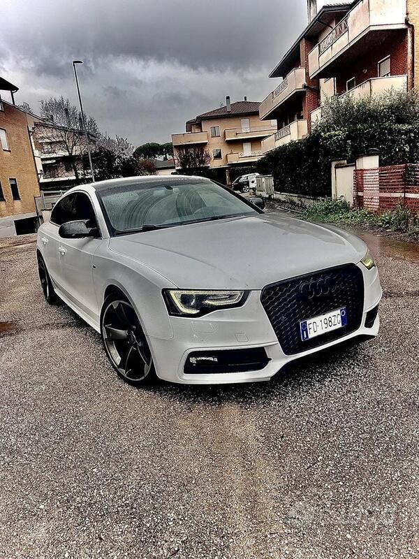 Usata Audi A5 Sportback 2015 Bianco Utilitaria
