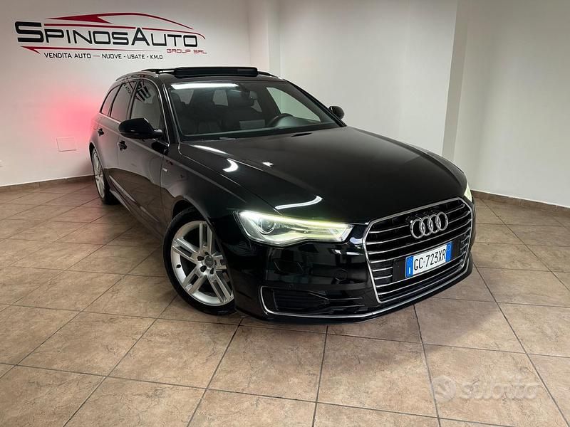 Usata Audi A6 S-Line 190 CV (139 kW) 2015 Nero Station wagon