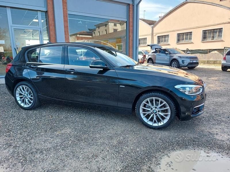 Usata BMW 116 116 CV (85 kW) 2018 Nero Utilitaria