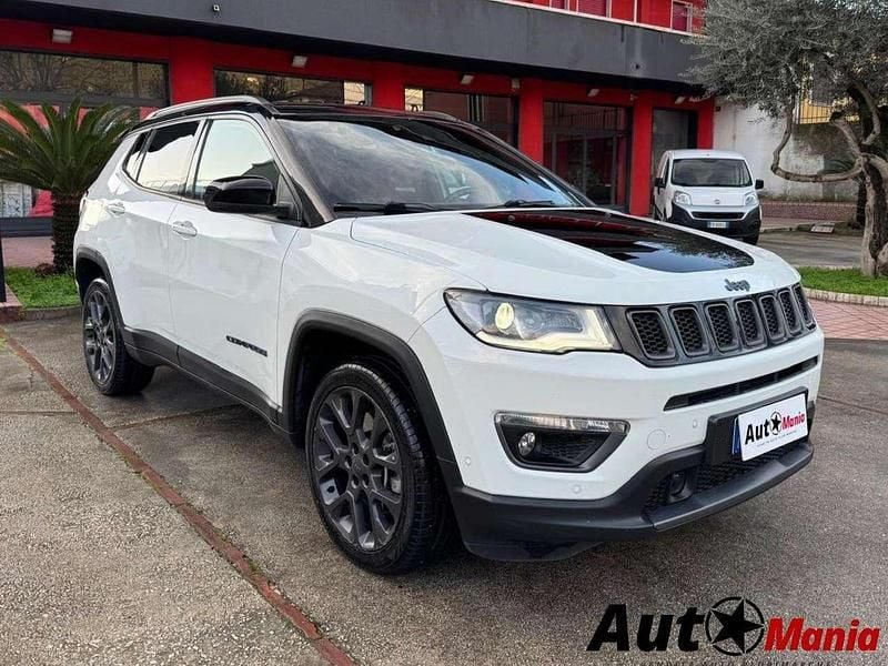 Bianco Usata 2021 Jeep Compass SUV | 15.900 € (Buon prezzo) - Immagine 1/4