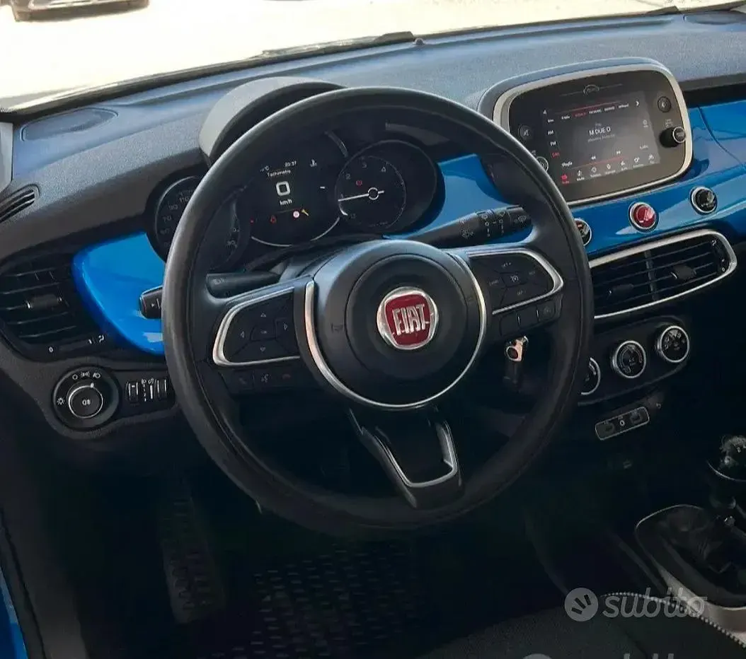 Usata Fiat 500X 95 CV (69 kW) 2019 Bluazzurro SUV