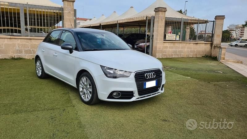Usata Audi A1 Sportback 90 CV (66 kW) 2013 Bianco Utilitaria