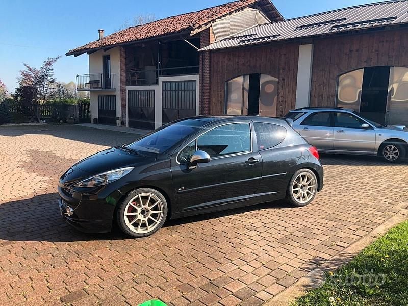 Usata Peugeot 207 GTi 2007 Nero Utilitaria