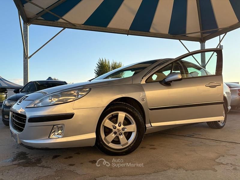 Usata Peugeot 407 Premium 109 CV (80 kW) 2008 Argento Berlina