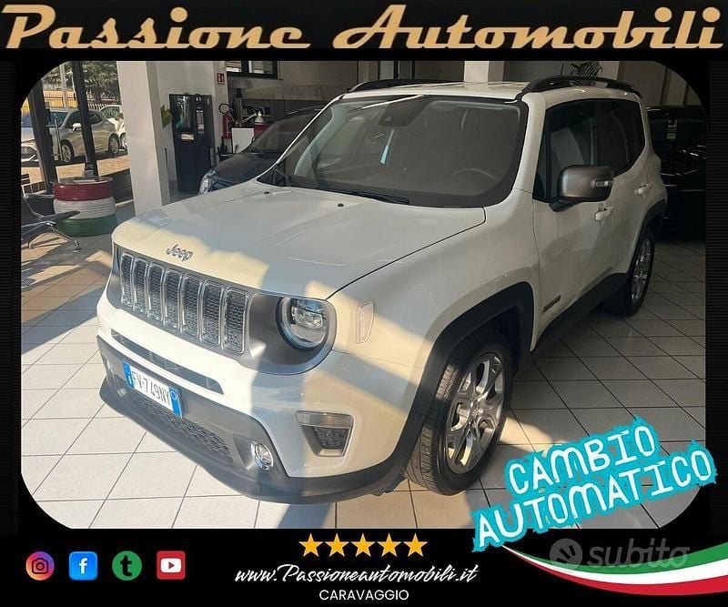 Usata Jeep Renegade Limited 150 CV (110 kW) 2018 Bianco SUV