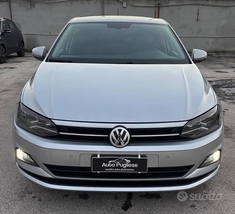 Usata VW Polo Comfortline 75 CV (55 kW) 2018 Grigio Berlina