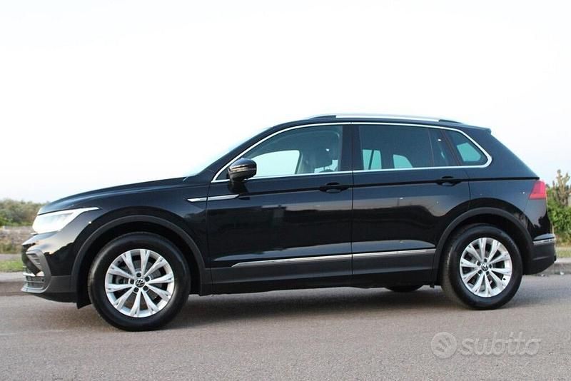 Usata VW Tiguan 150 CV (110 kW) 2021 Nero SUV