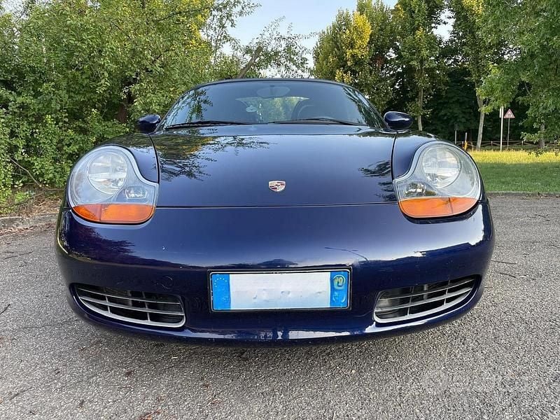 Usata Porsche Boxster 2000 Blu Cabrio