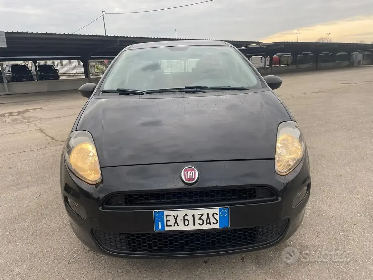 Usata Fiat Punto 75 CV (55 kW) 2014 Nero Utilitaria