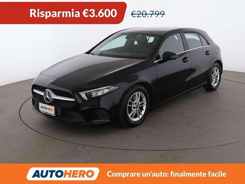 Usata Mercedes A180 Executive 116 CV (85 kW) 2020 Nero Berlina