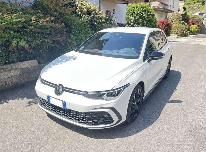 Usata VW Golf VIII GTE 245 CV (180 kW) 2022 Bianco Berlina