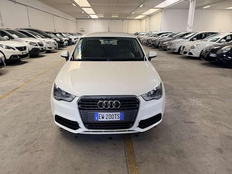Usata Audi A1 Sportback Ambition 86 CV (63 kW) 2014 Bianco Utilitaria