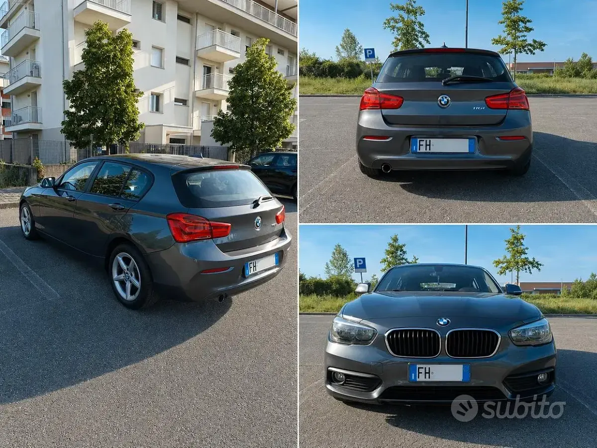 Usata BMW 116 109 CV (80 kW) 2017 Grigio Utilitaria