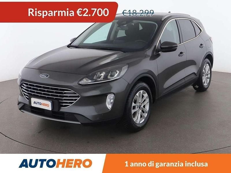 Grigio Usata 2020 Ford Kuga Titanium SUV | 15.599 € (Ottimo prezzo) - Immagine 1/4