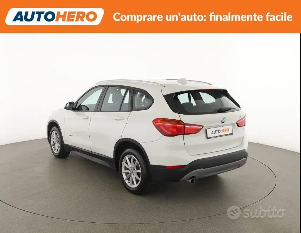 Usata BMW X1 Advantage 116 CV (85 kW) 2016 Bianco SUV