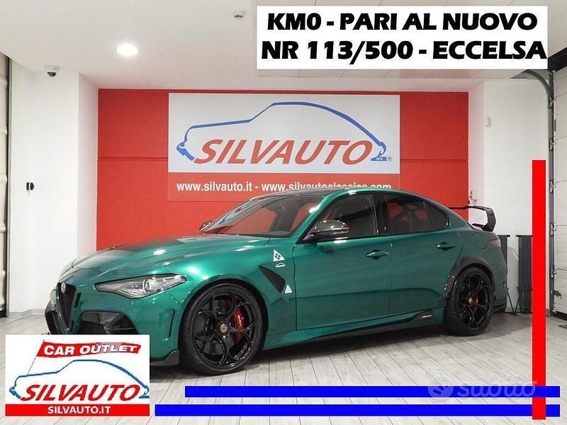 Usata Alfa Romeo Giulia 540 CV (397 kW) 2021 Verde montreal Berlina
