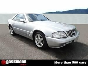 Usata Mercedes SL320 224 CV (164 kW) 1999 Argento Cabrio