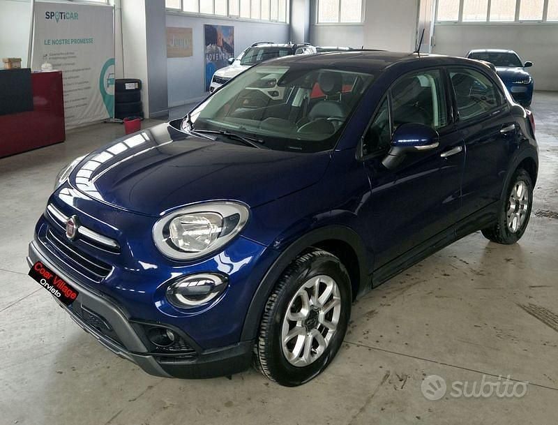 Usata Fiat 500X Cross 120 CV (88 kW) 2020 Blu SUV