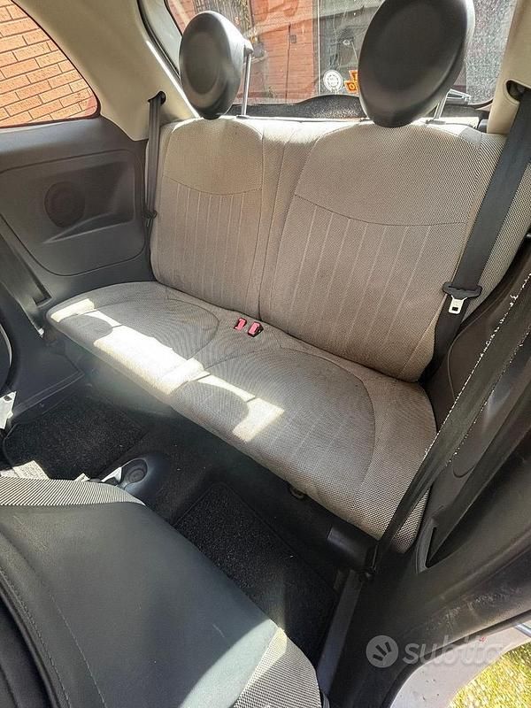 Usata Fiat 500 Lounge 69 CV (50 kW) 2009 Bianco Cabrio