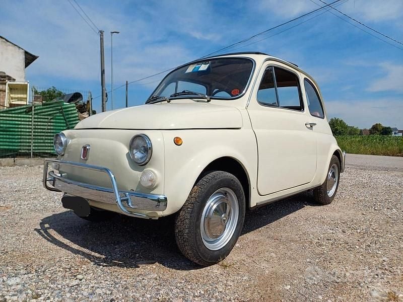Usata Fiat 500 17 CV (12 kW) 1970 Bianco Utilitaria
