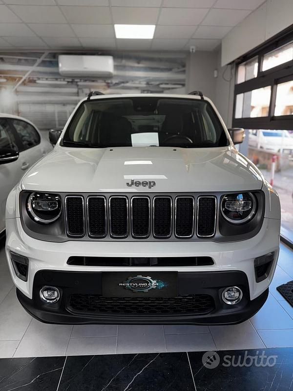 Usata Jeep Renegade Limited 140 CV (102 kW) 2020 Bianco SUV