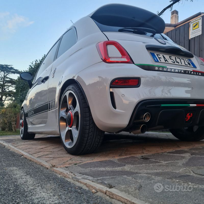 Usata Abarth 595 Competizione 180 CV (132 kW) 2015 Grigio Utilitaria