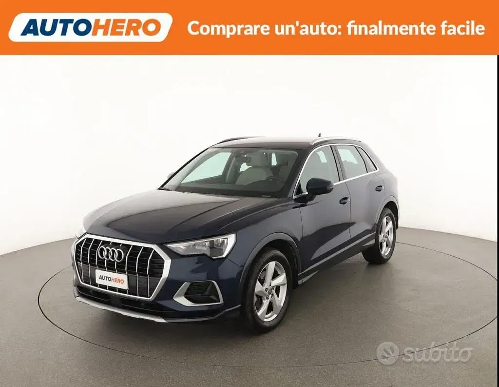 Usata Audi Q3 Advanced 150 CV (110 kW) 2019 Blu SUV