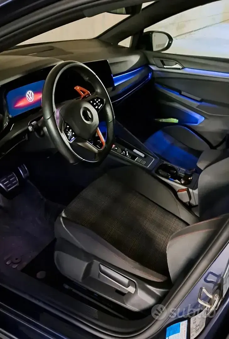Usata VW Golf GTI 245 CV (180 kW) 2022 Blu Coupé