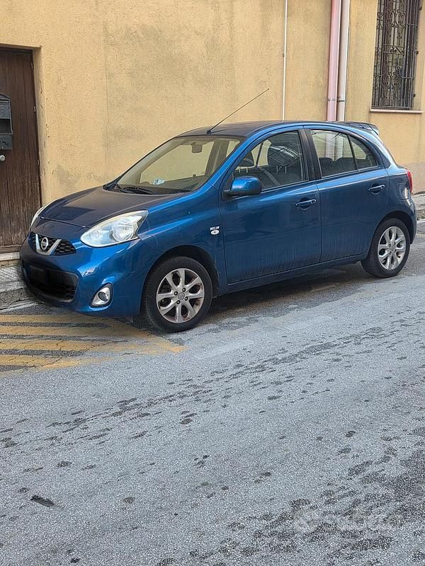 Usata Nissan Micra 2015 Blu Utilitaria