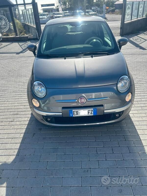 Usata Fiat 500 Lounge 69 CV (50 kW) 2014 Grigio Berlina