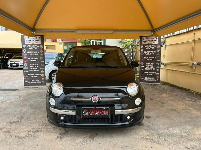 Nero Usata 2013 Fiat 500C Lounge Cabrio | 8490 € (Buon prezzo) - Immagine 1/4
