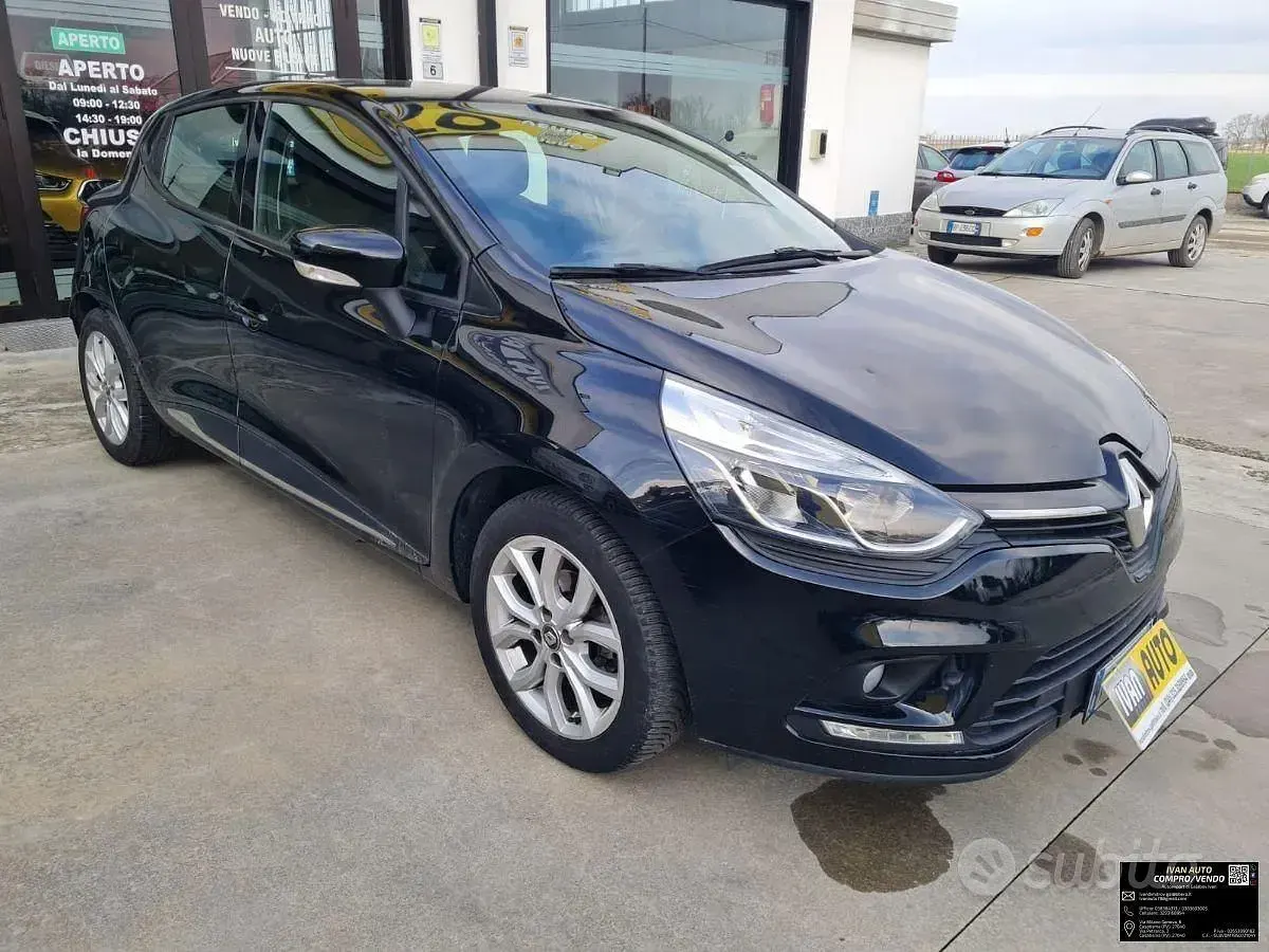 Usata Renault Clio IV 90 CV (66 kW) 2018 Nero Berlina