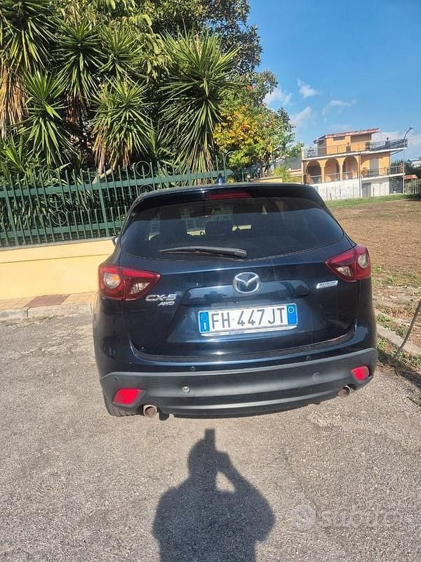 Usata Mazda CX-5 175 CV (128 kW) 2017 Blu SUV