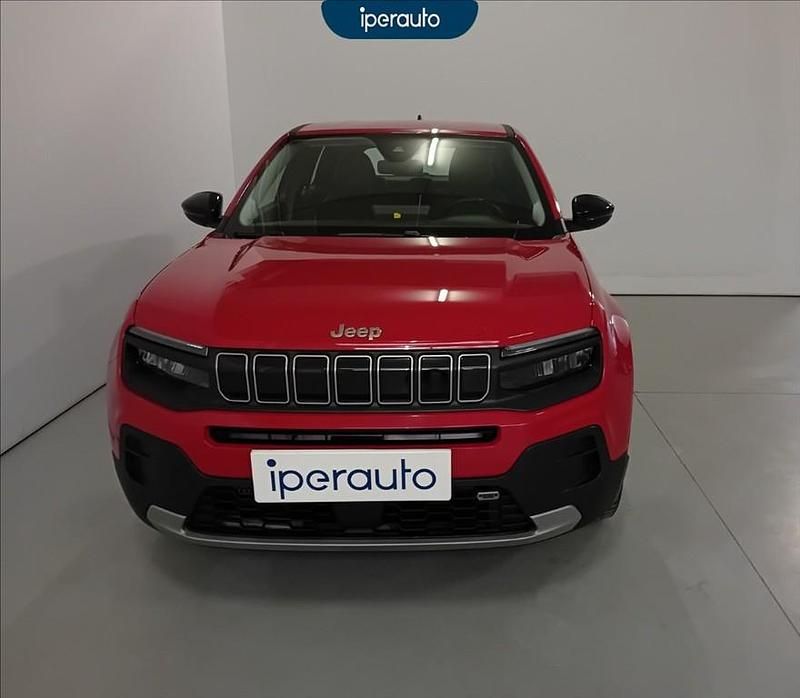 Usata Jeep Avenger Longitude 110 CV (80 kW) 2024 Rossa SUV