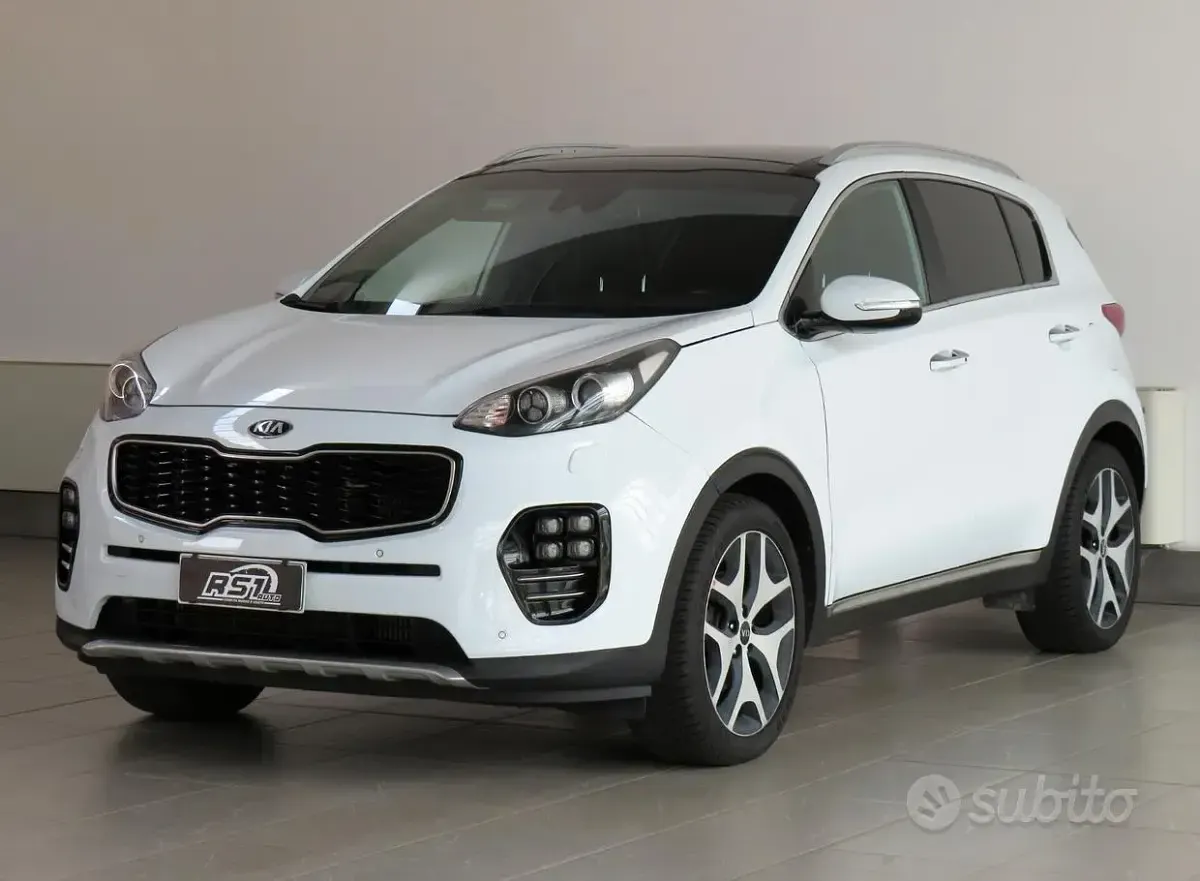 Usata Kia Sportage GT-Line 141 CV (103 kW) 2017 Bianco SUV