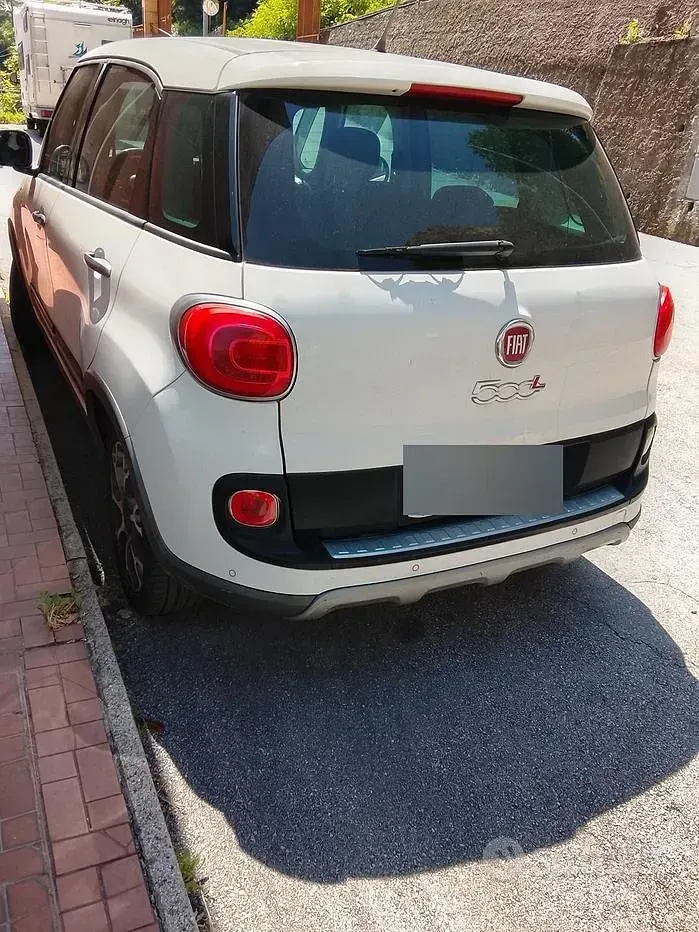 Usata Fiat 500L Trekking 85 CV (62 kW) 2015 Bianco Monovolume
