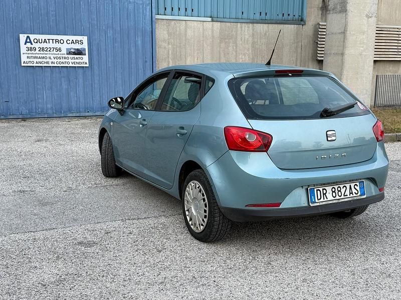 Brugt Seat Ibiza Reference 85 HK (62 kW) 2008 Blå Sedan