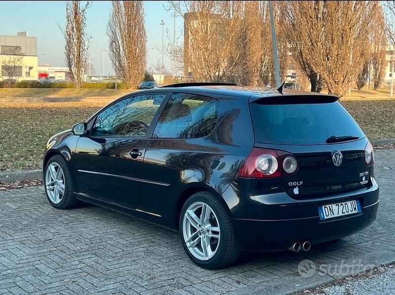 Usata VW Golf VI GT 140 CV (102 kW) 2008 Nero Utilitaria
