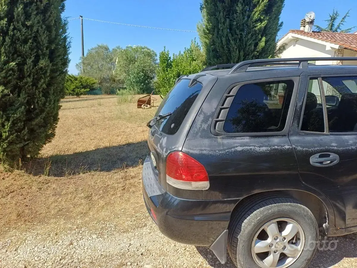 Usata Hyundai Santa Fe 112 CV (82 kW) 2005 Nero SUV