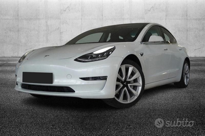 Usata Tesla Model 3 Standard Range 239 kW (325 CV) 2019 Bianco Berlina