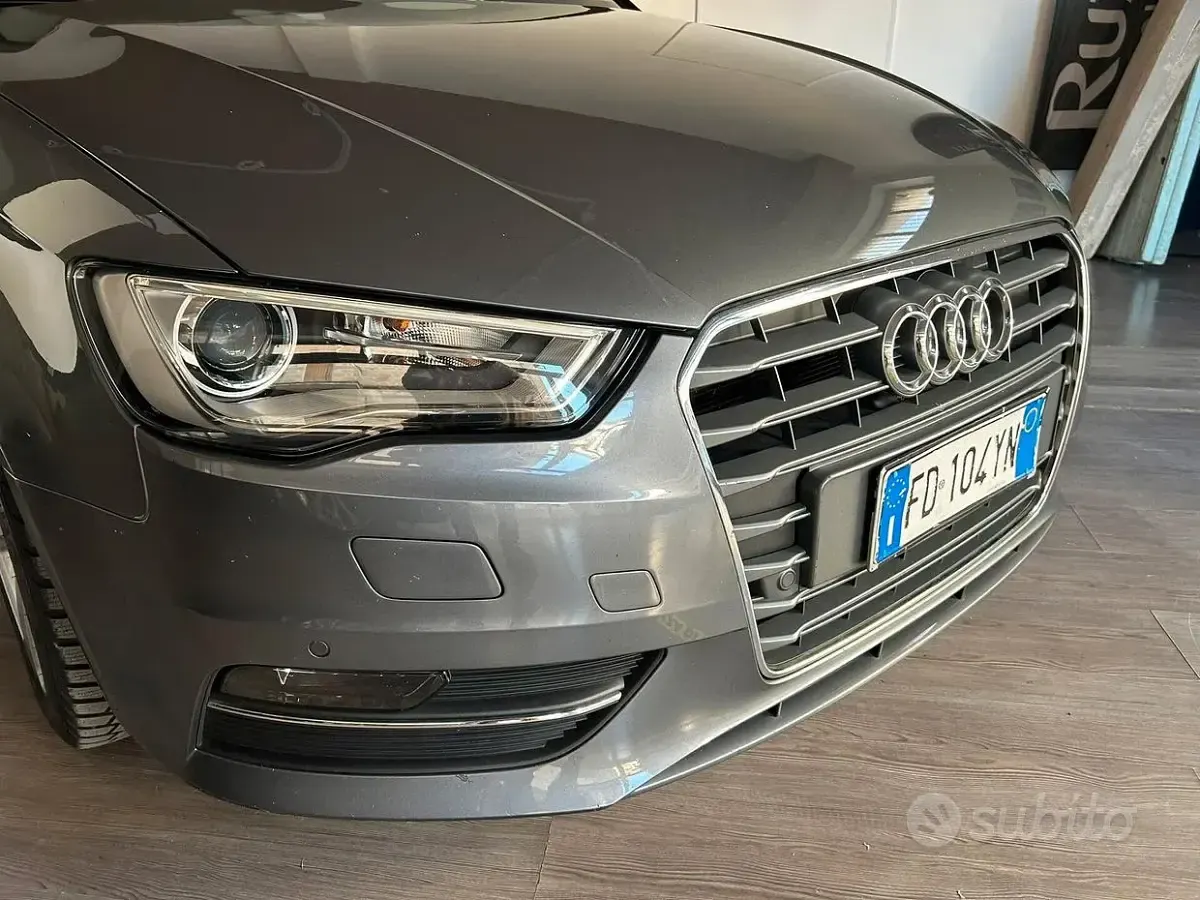 Usata Audi A3 Ambition 110 CV (80 kW) 2016 Grigio Berlina