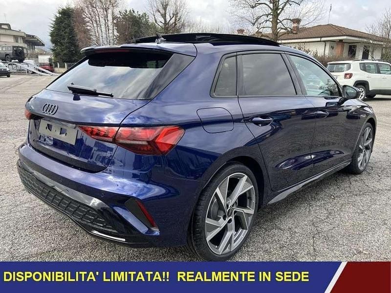 Nuova Audi A3 Sportback S-line plus 150 CV (110 kW) 2026 Blu/azzurro Utilitaria