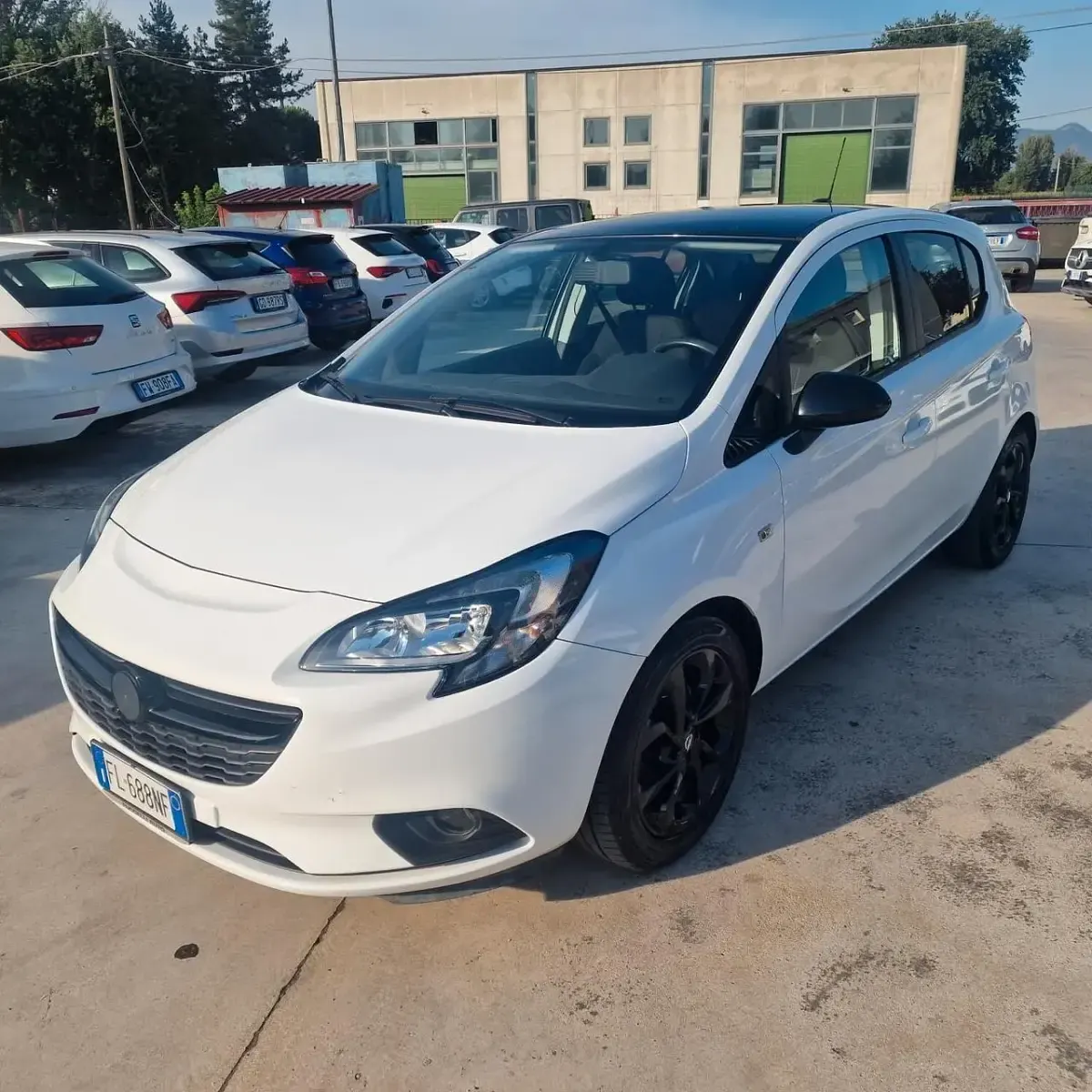 Usata Opel Corsa 75 CV (55 kW) 2017 Bianco Utilitaria