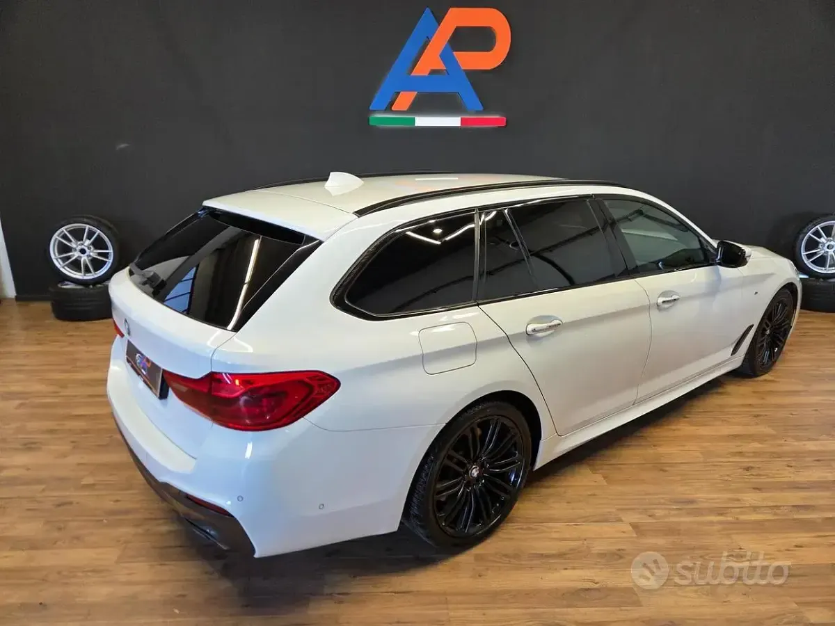 Usata BMW 530 M Sport 265 CV (194 kW) 2018 Bianco Station wagon