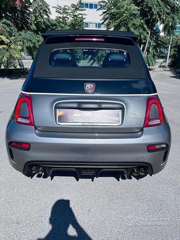 Usata Abarth 595C Competizione 180 CV (132 kW) 2018 Grigio Cabrio