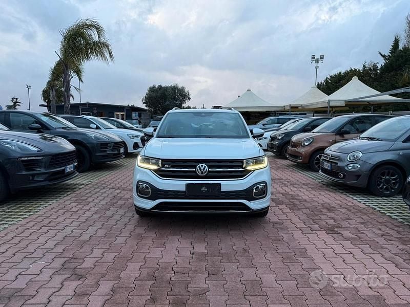 Usata VW T-Cross Advance 116 CV (85 kW) 2019 Bianco SUV