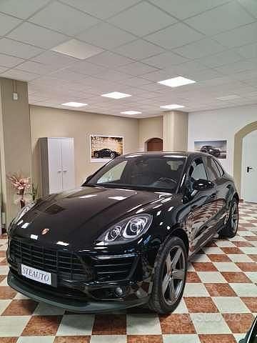 Usata Porsche Macan S Sport 258 CV (189 kW) 2017 Nero SUV