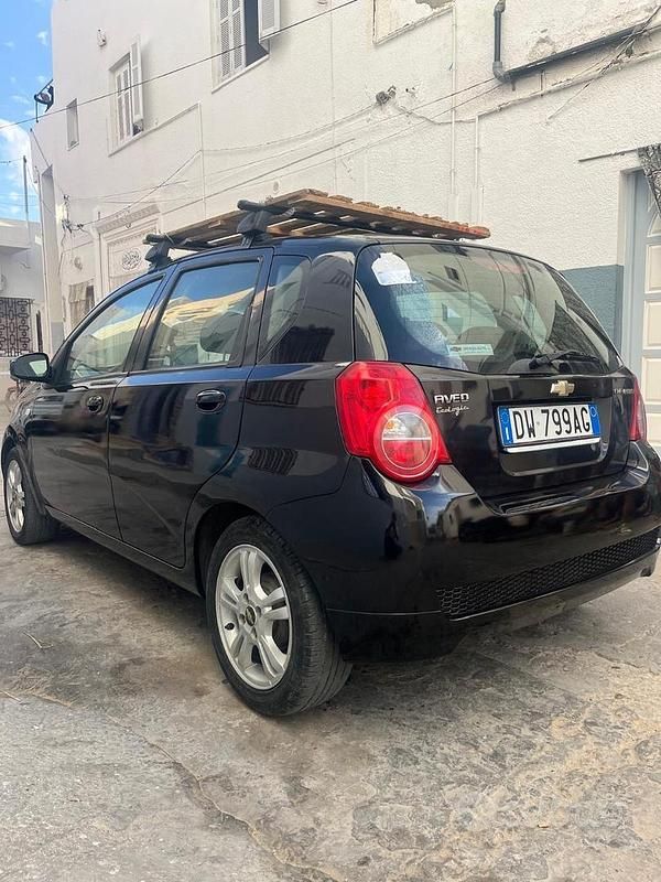 Usata Chevrolet Aveo 84 CV (61 kW) 2009 Nero Berlina